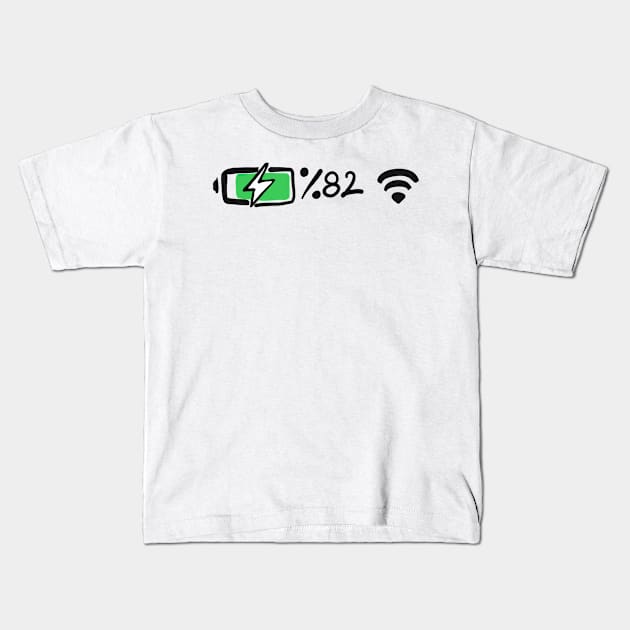 Social Media Kids T-Shirt by AJ85